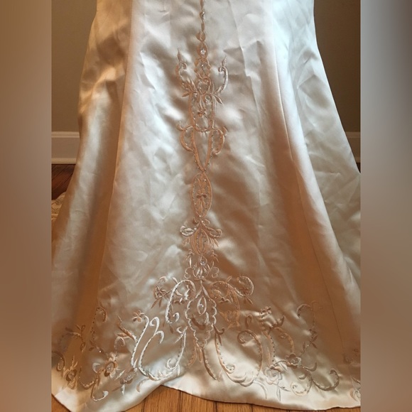 Champagne formal/wedding gown - Picture 3 of 6